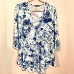 Jordan Taylor tie dye swimsuit cover